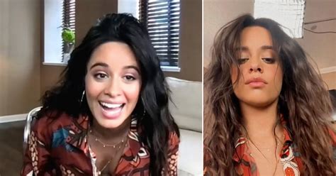 Camila Cabello laughs off accidental nip slip during。